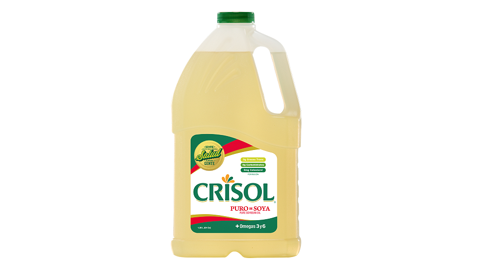 aceite crisol soya medio galón 64 oz