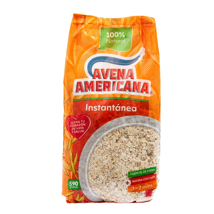 avena americana instantánea funda 590 gr