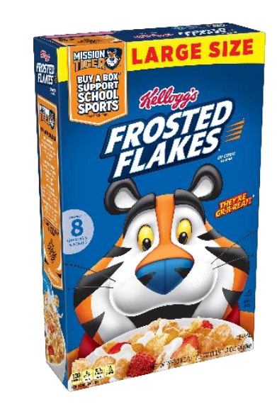 cereal frosted flakes large 490 gr