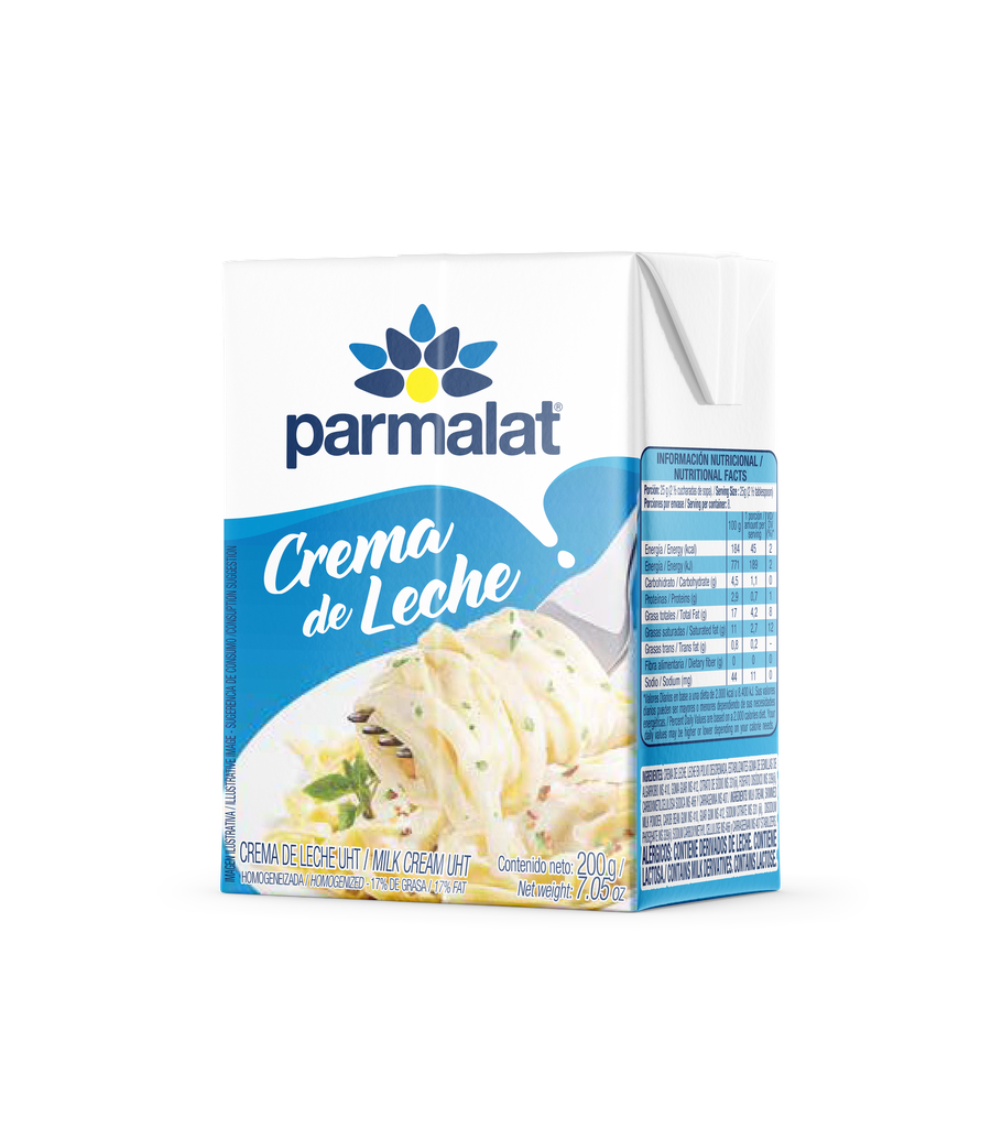crema de leche parmalat (uht) 200ml