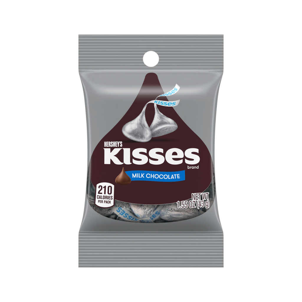 hershey's kisses single serve bolsita 1.55 oz