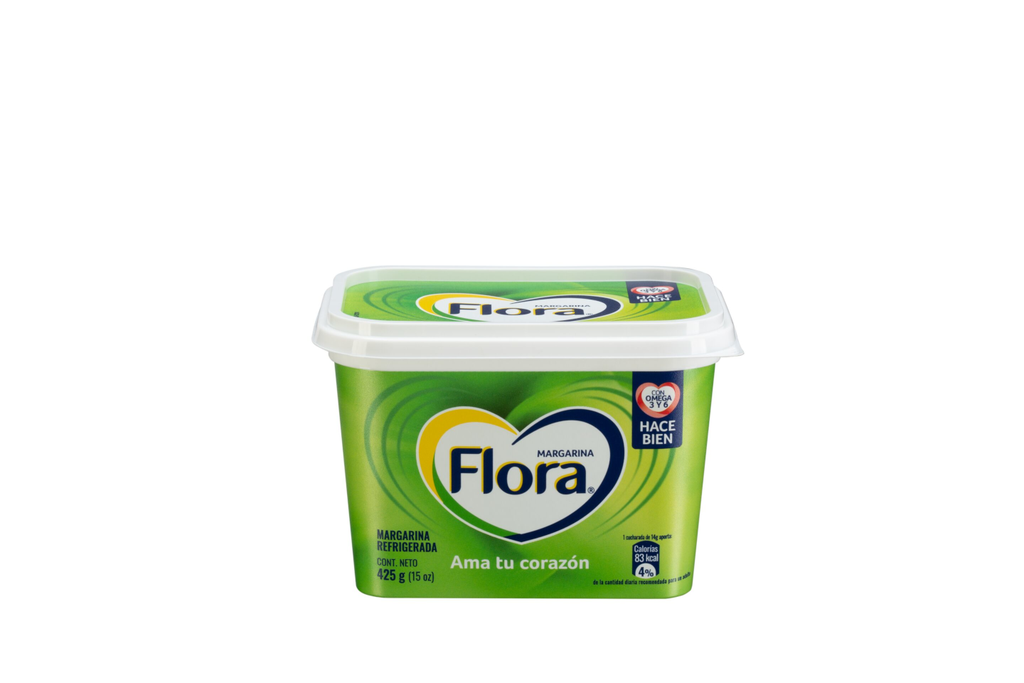 margarina flora spread 425 gr
