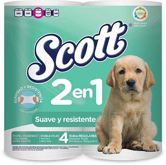 Papel Higienico Scott doble higiene Paq. 4 Rollos (copia)