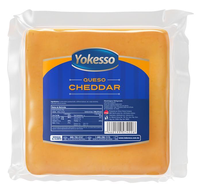 Queso Cheddar Importado Yokesso 1 LB (copia)