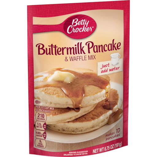 [4128] Betty Crocker Buttermilk Pancake Pouch 191 gr (copia)