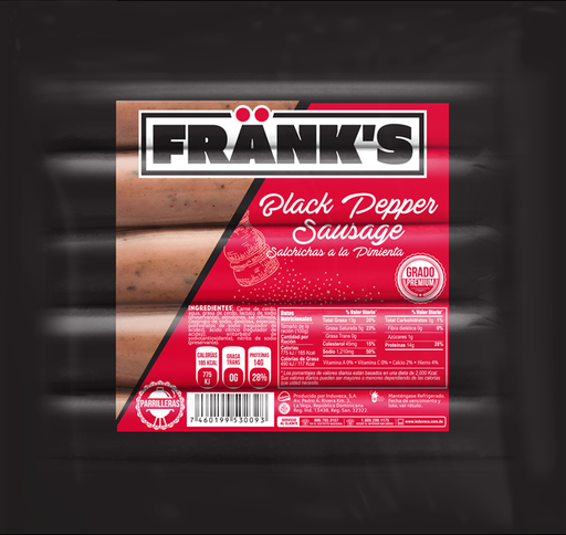 [30009] Salchicha Frank's Pimienta Paq.5 (copia)