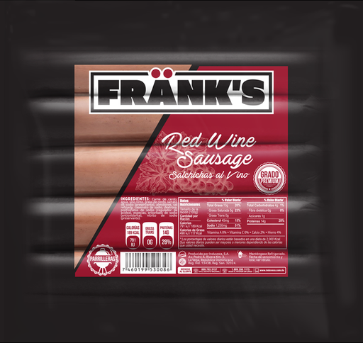 [30008] Salchicha Frank's al Vino Paq.5 (copia)