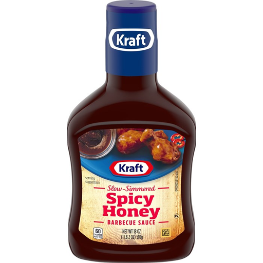 [8677] Salsa BBQ Kraft Spicy Honey  18 oz (copia)
