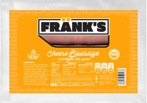 [253] Salchicha frank's Chesse 10 und